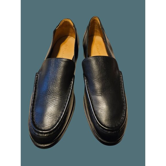 Everlane The Modern Loafer Minimalist Quiet Luxury Leather Black Shoes Women 8.5 - Picture 3 of 10
